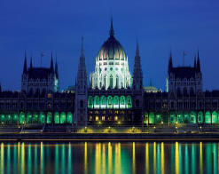 Budapest, palazzo del Parlamento