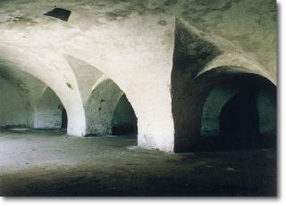 Fortezza di Komrno, interno