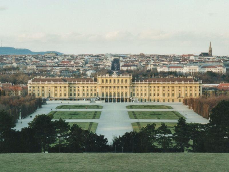 Palazzo reale, parco Schoenbrunn