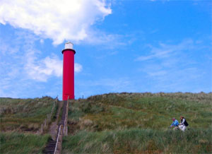 Ciclabile sulla costa presso Callantsoog